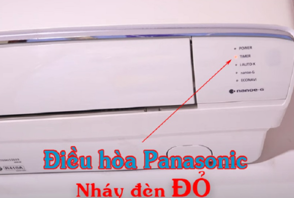 Điều hòa Panasonic nháy đèn timer