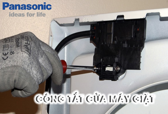 Máy giặt Panasonic lỗi U12 vì lỏng cáp 